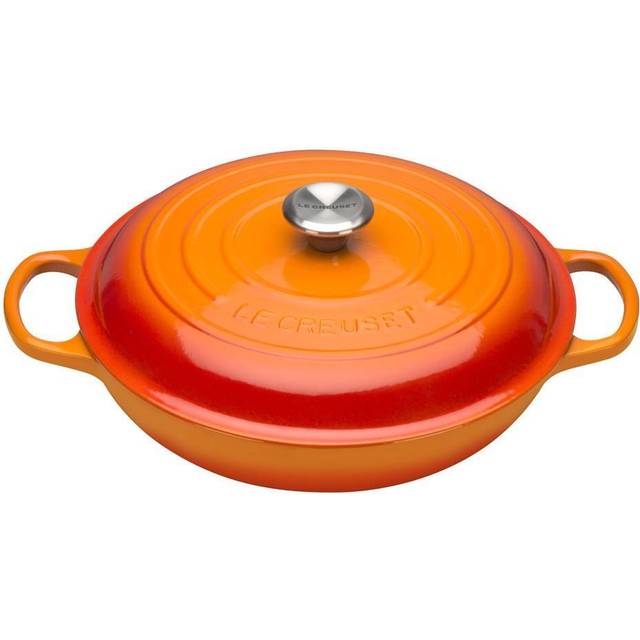 Billede af Le Creuset Volcanic Signature Cast Iron Round med låg 30cm